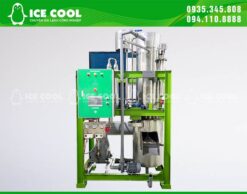 Máy làm đá viên công nghiệp ICECOOL điều khiển thông minh dễ dàng sử dụng