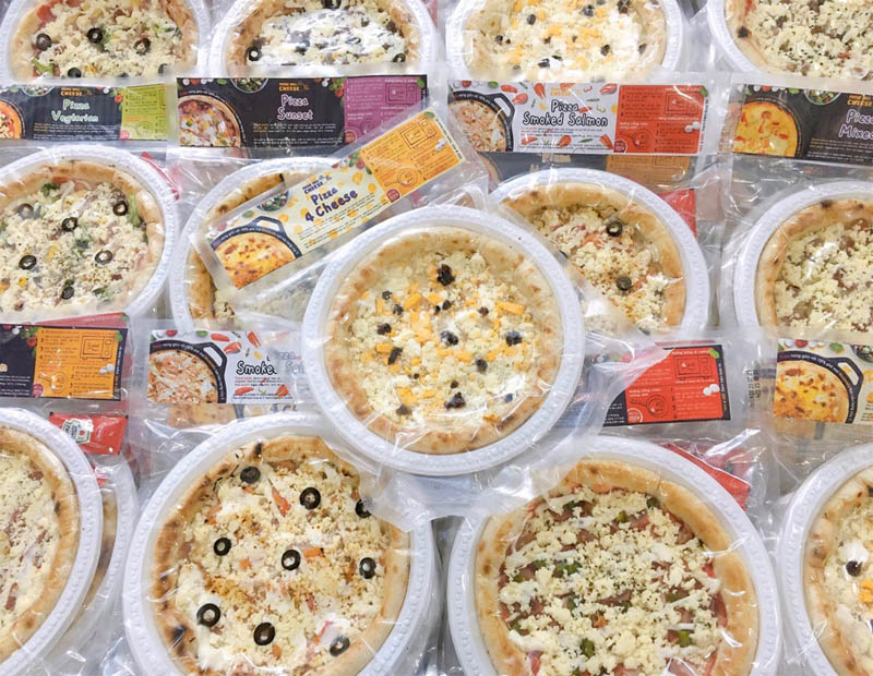 Bánh pizza cấp đông 